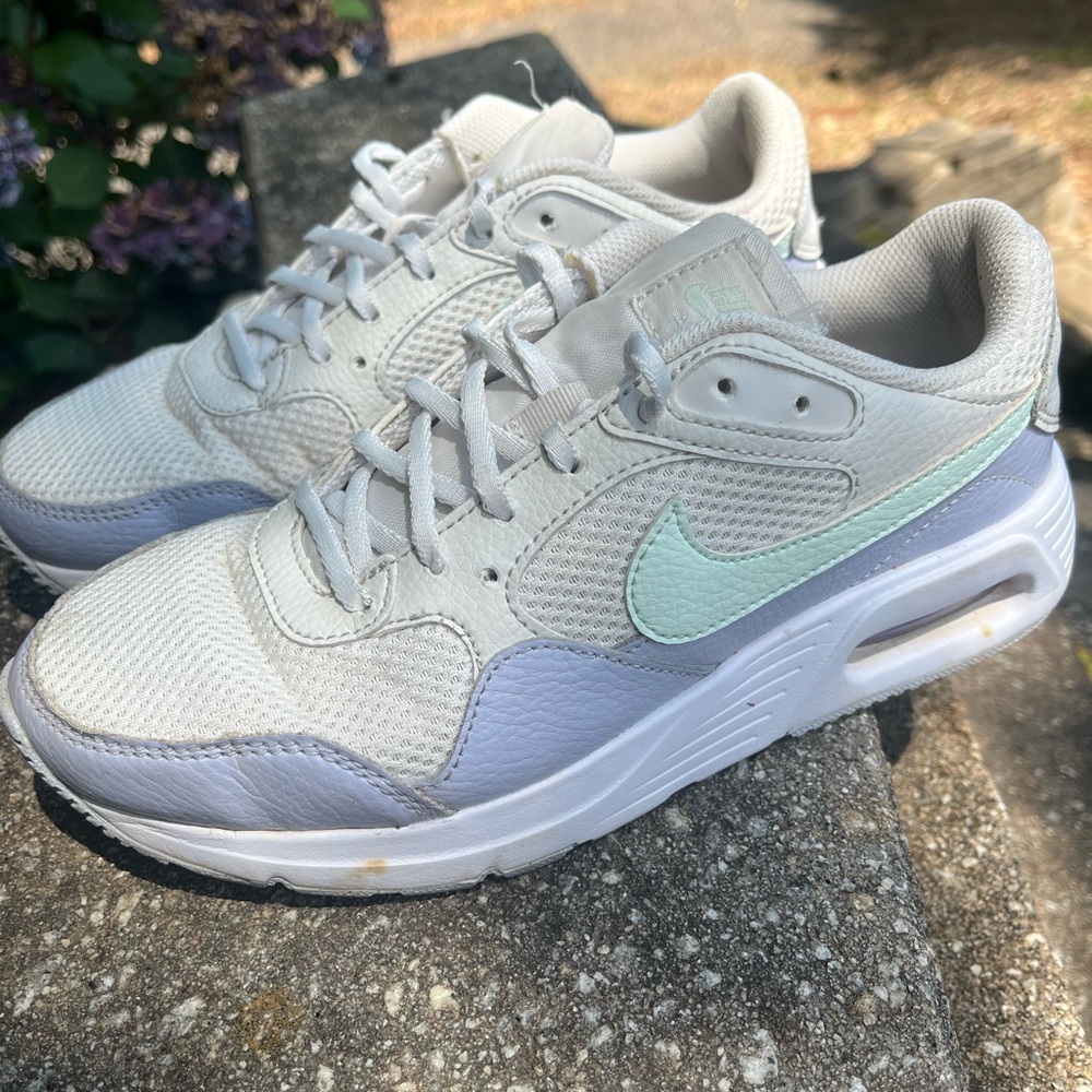 Nike Air - periwinkle and mint